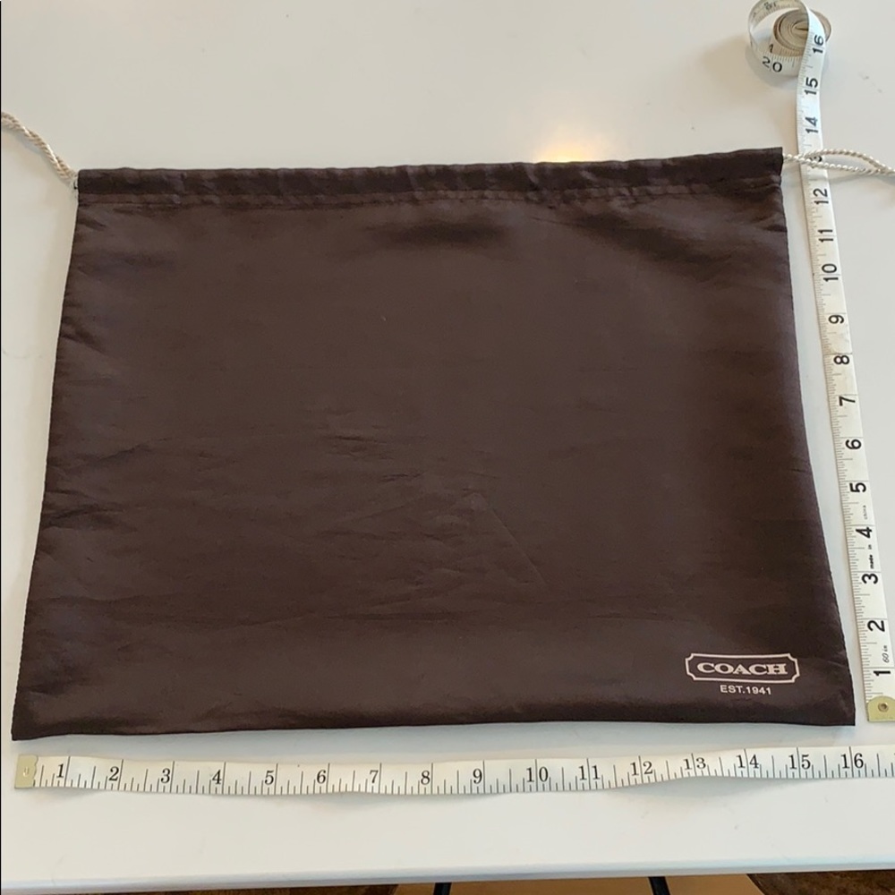 Coach dust bag